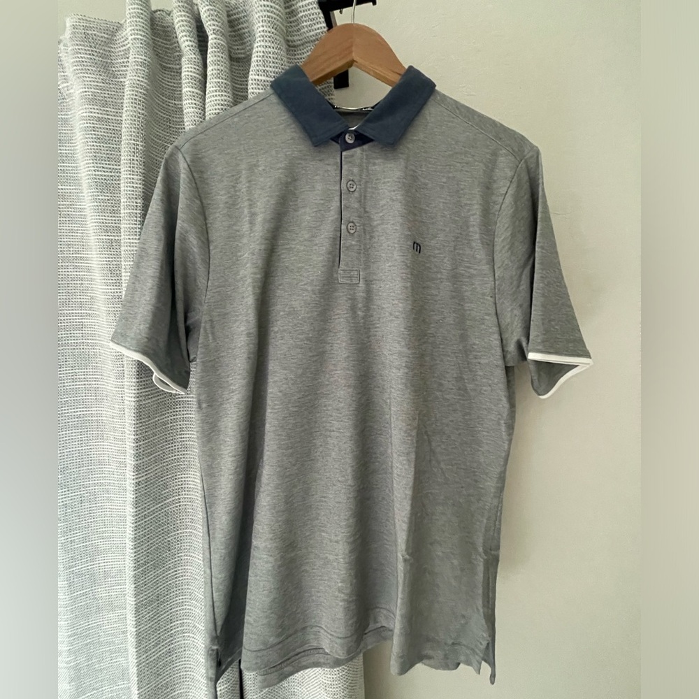 Travis Mathew Polo Gray - size medium